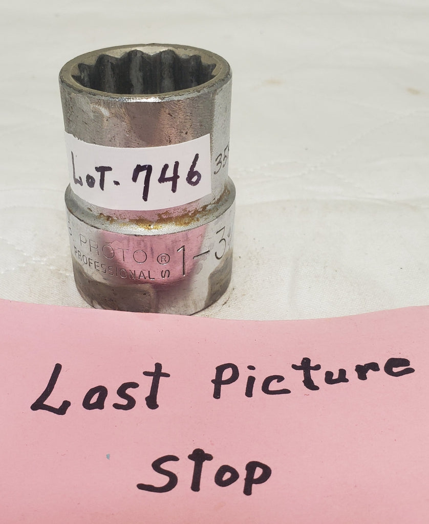 PROTO 5738 USA  1-3/16” Heavy-Duty Socket Tool - LOT 746