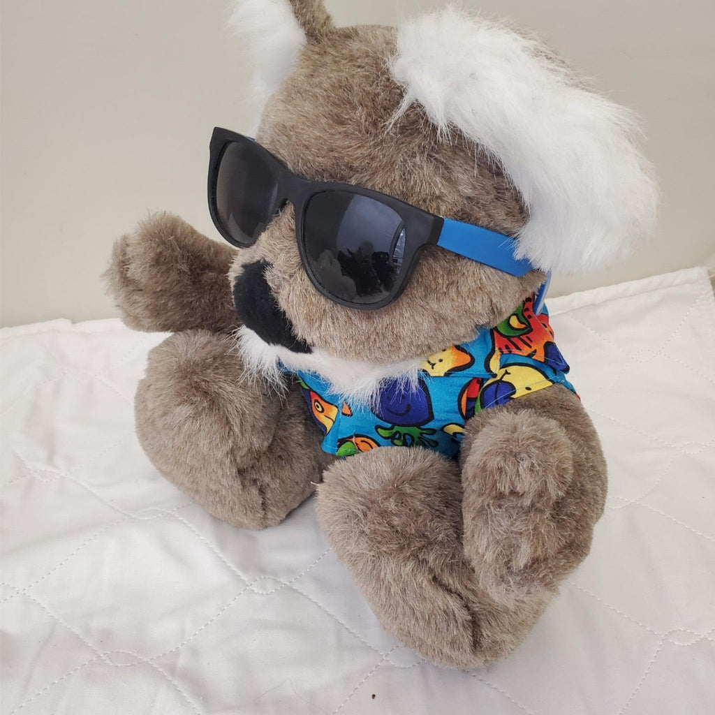 Koala Bear Plush Toy Set Wearing Hatglasses by Kanley