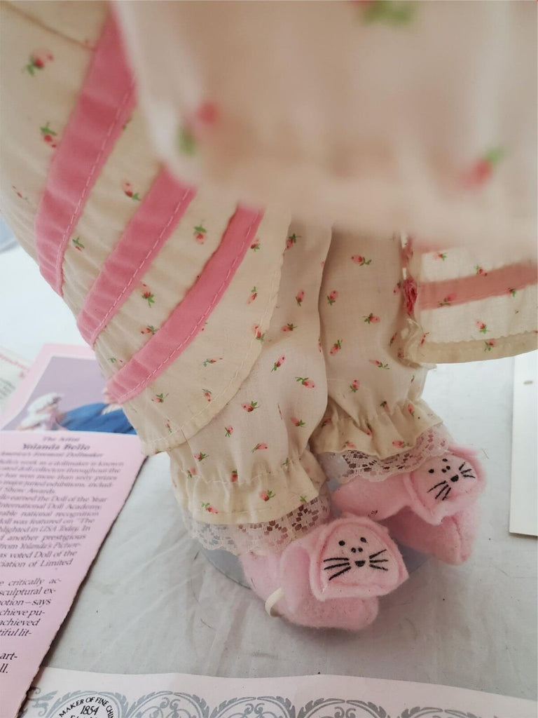 Yolanda Bello Sarah Porcelain Doll Picture Perfect Babies Edwin M. Knowles