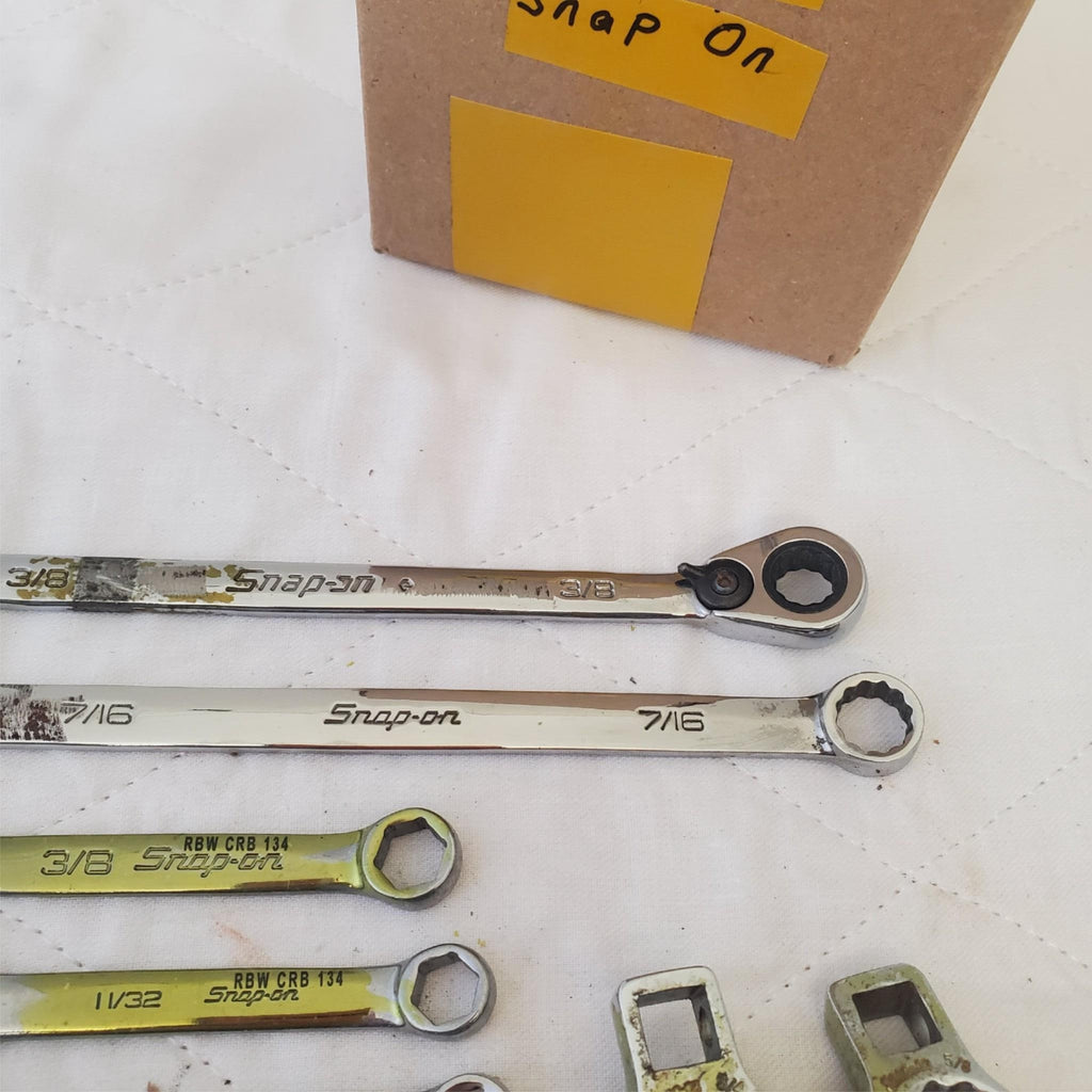 Lot of Snap-On Assorted Combination Wrench & Other Wrenches LOT 498