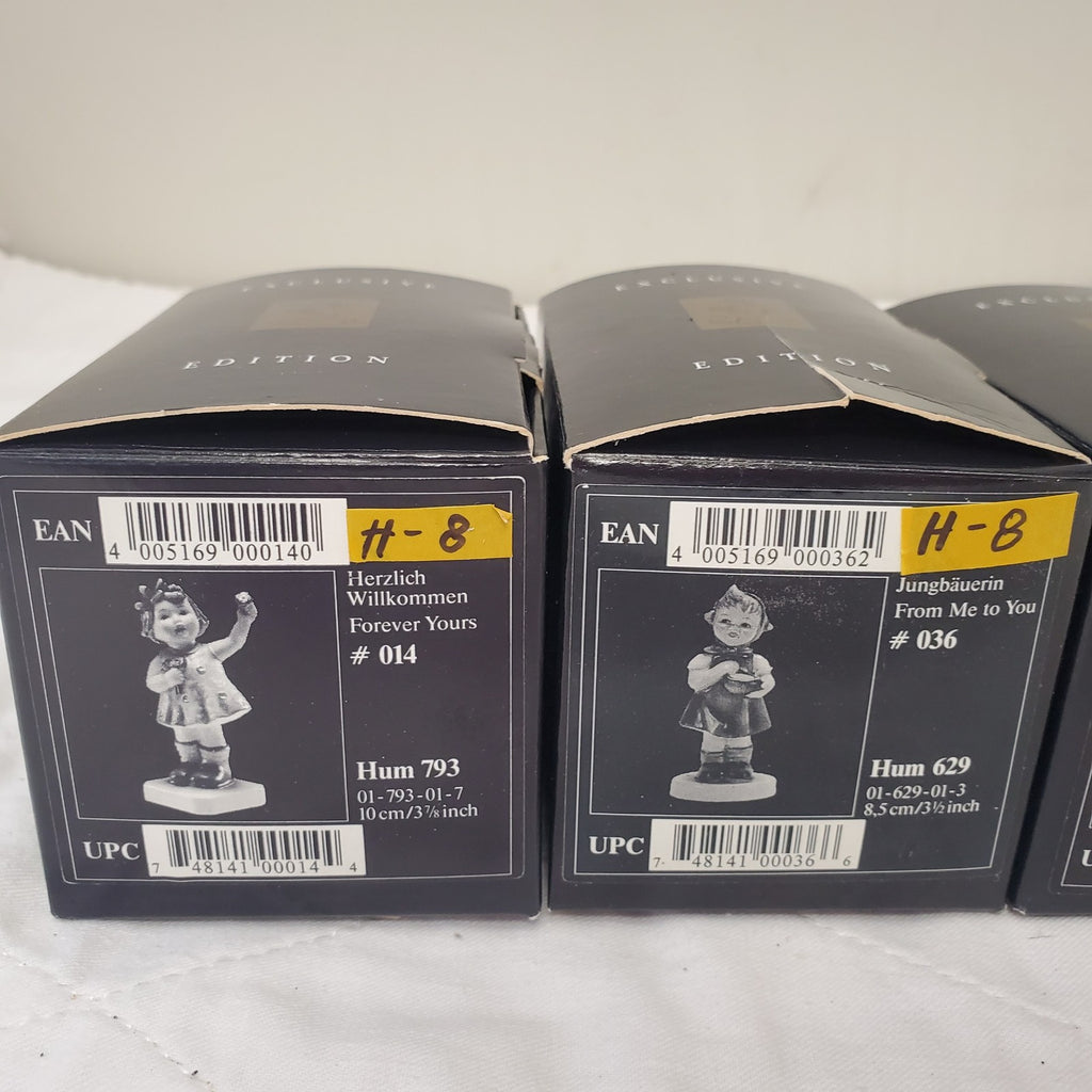 Lot of 4 Various Vintage Goebel MI Hummell Club Figurines H-8