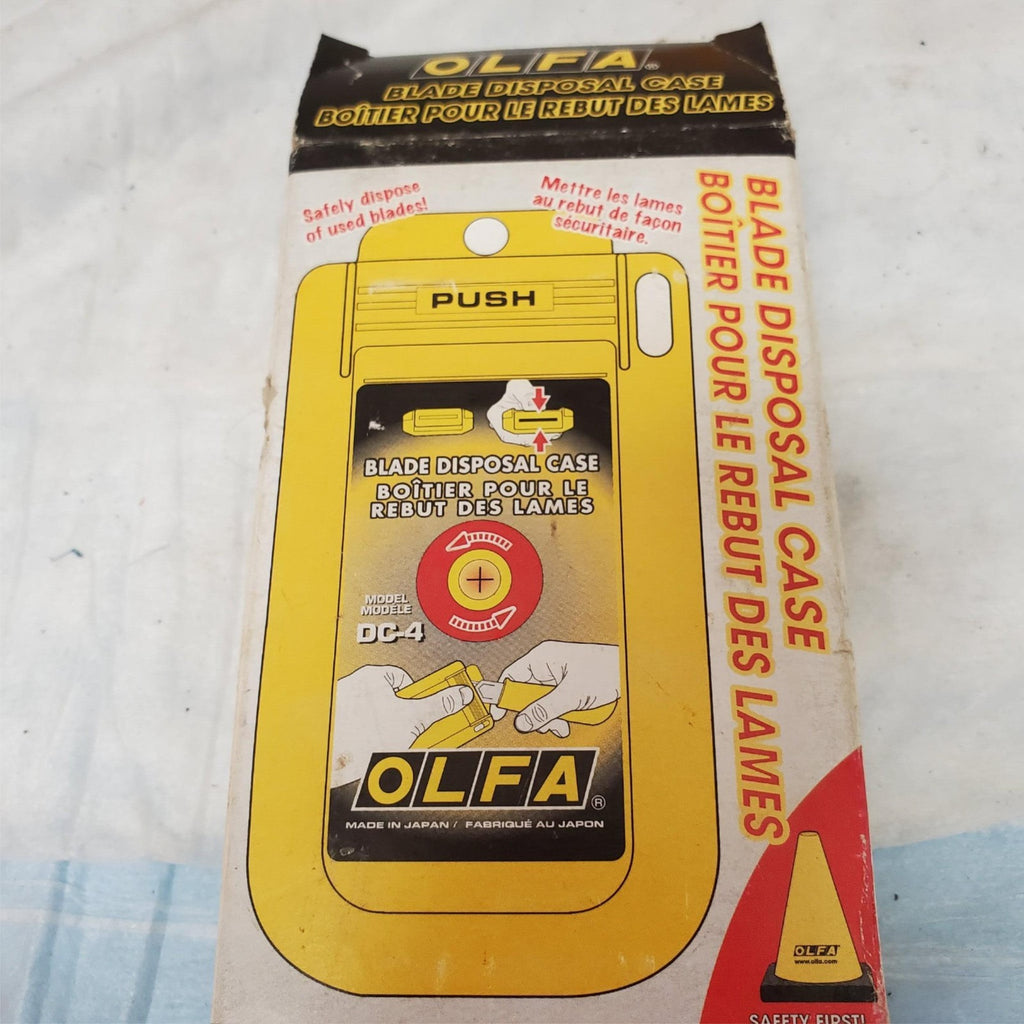 Lot of 7 OLFA 1064415 DC-4 Blade Disposal Case
