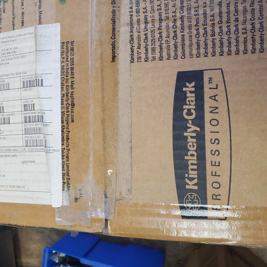 Kimberly-Clark 44302 Disposable Coveralls, M, 25 , White, Kleenguard A40