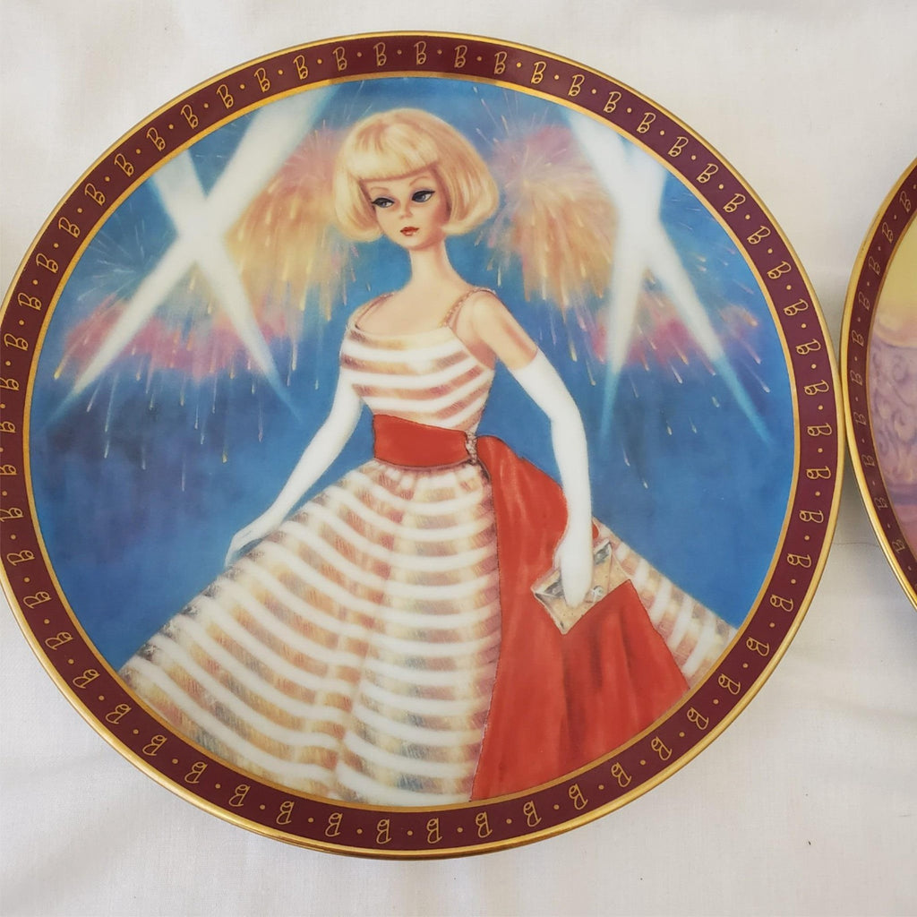 Lot of Plates Barbie The Danbury Mint Collector's Limited Edition 
