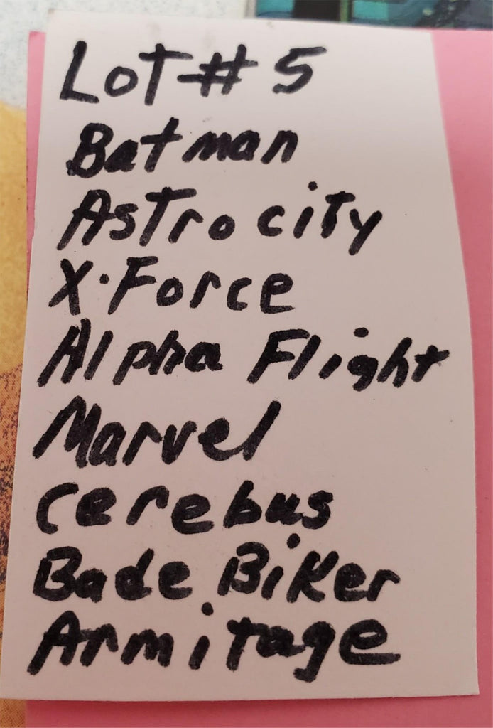 Lot of 12 DC Batman Astrocity Marvel XForce Cerebus & Others Comic Books #5