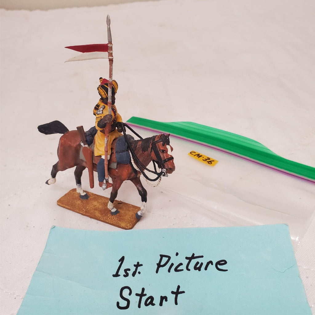 Metal Hand Painted 54mm SOE002 Skinner's Horse Lancer CM-36