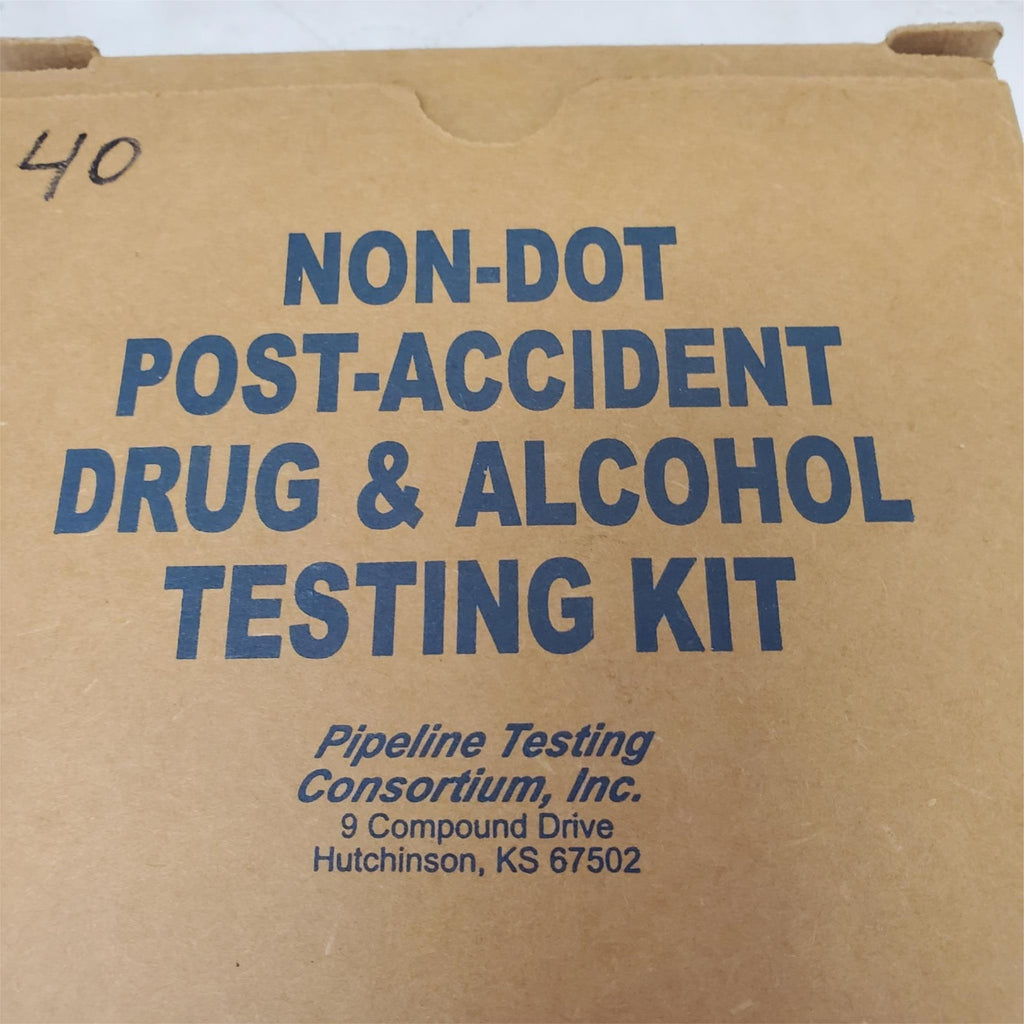 NON-Dot Post Accident Drug & Alcohol Testing Kit Lot of 5
