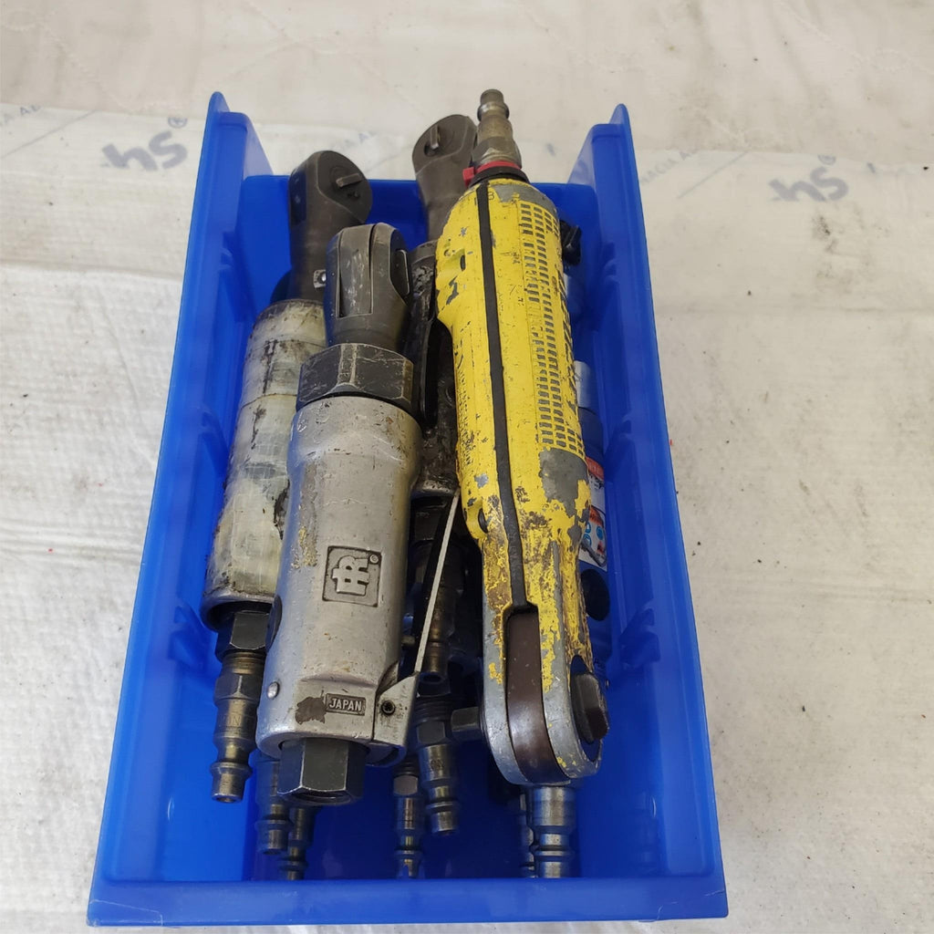 Lot of 11 Blue Point/Ingersoll Rand/Snap On Air Pneumatic Ratchet Wrench  #60