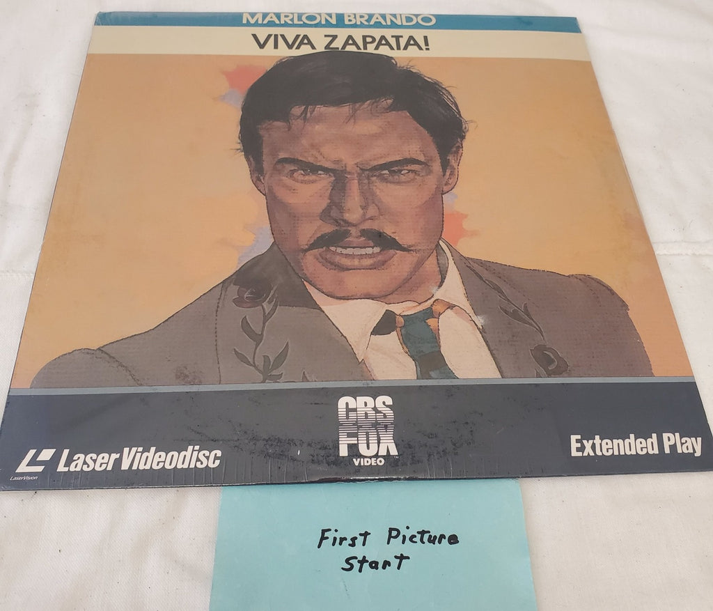 Viva Zapata Marlon Brando Extended Play Cbs Fox Laser Video Disc