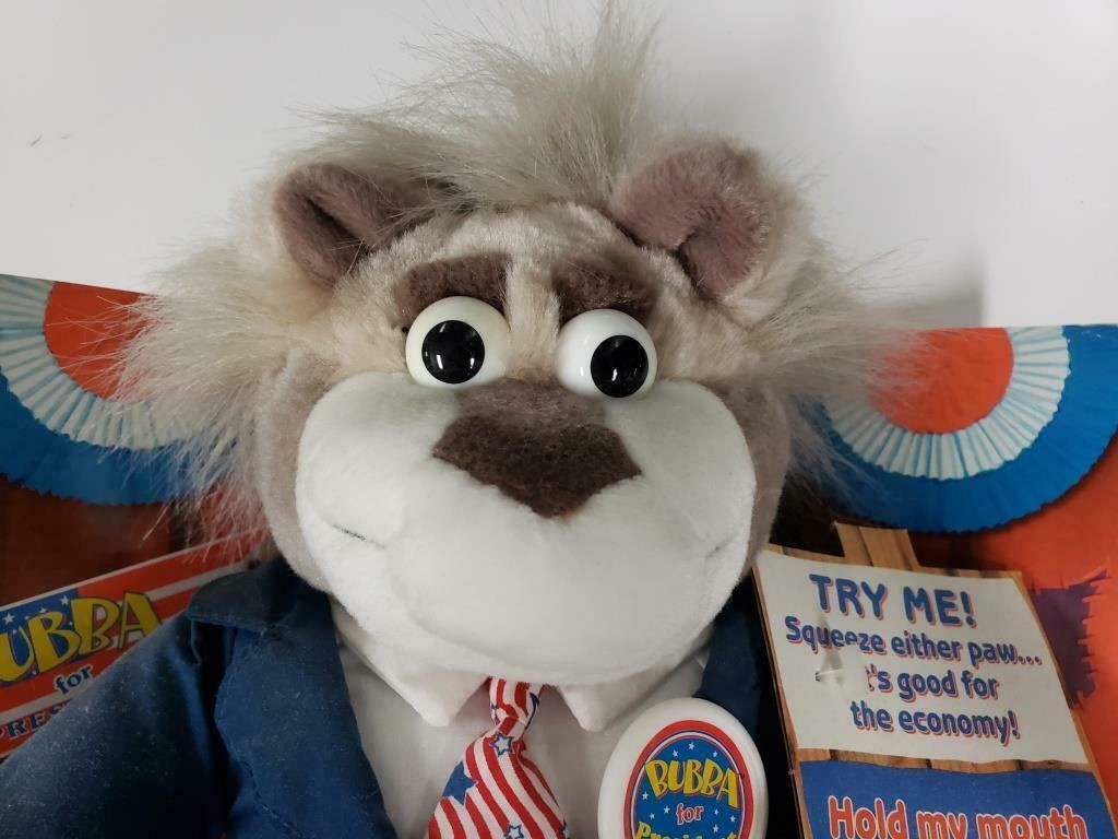 Used Bubba For President Mattel Talking Wisecrackin' Presidential Candidate 2000