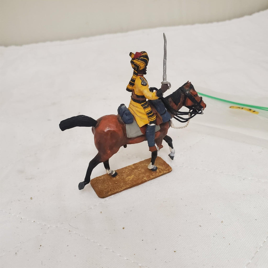 Metal Toy Soldier Skinner's Horse British Officer w/ Sword CM-31