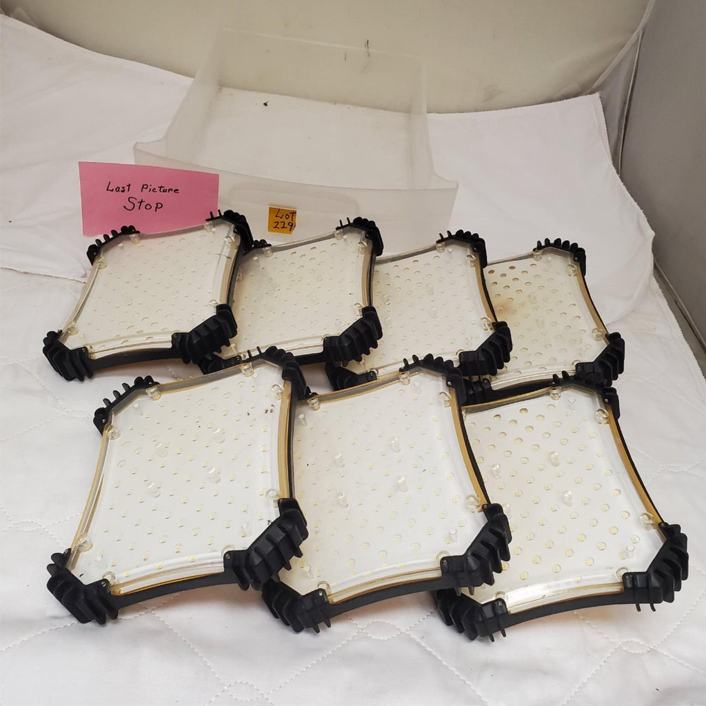 Set of 7 Southwire DD001-E17 Led Flat Panel Fixture LOT-229