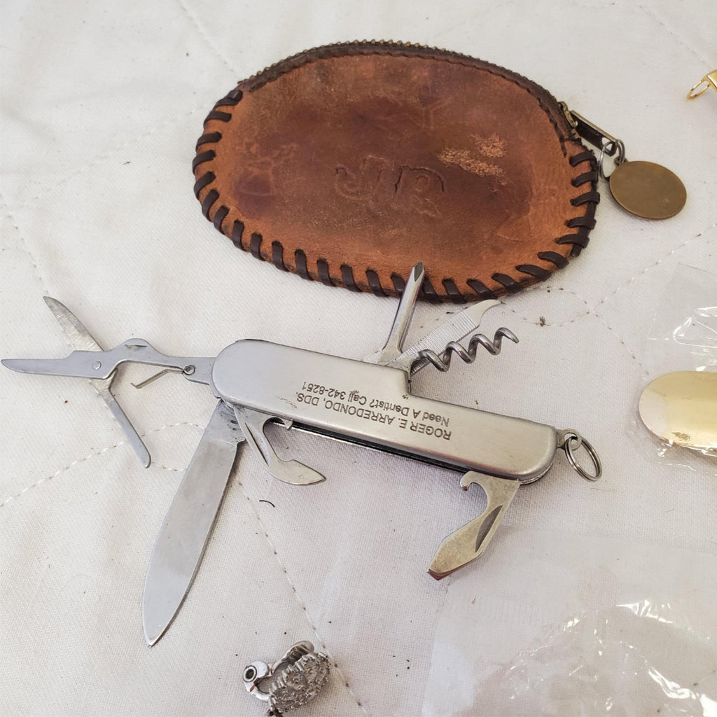 Lot of Assorted Various Brooch, Hair Clips, Pendent & Swiss Knife LOT-9