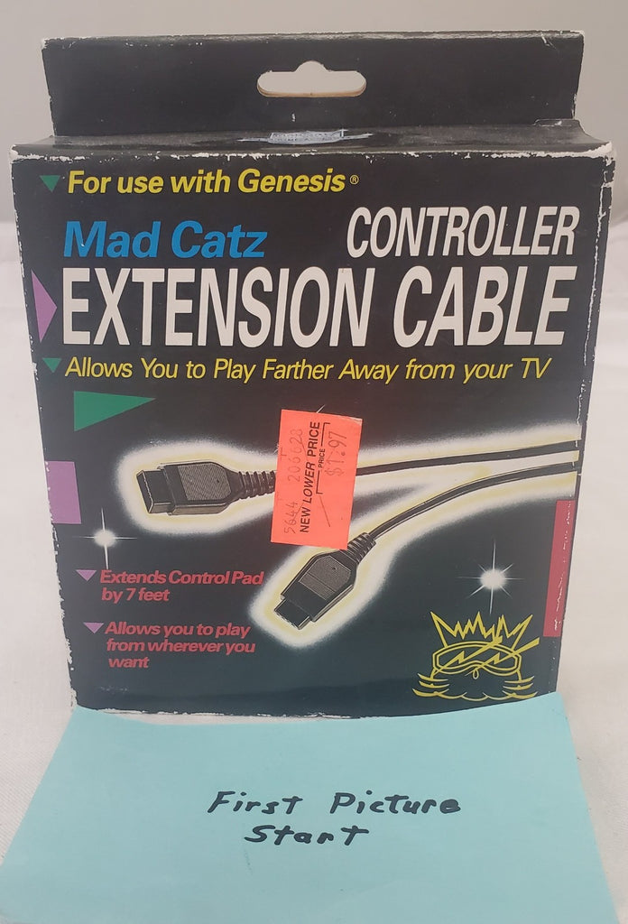 Mad Catz Sega Genesis Controller Extension Cable