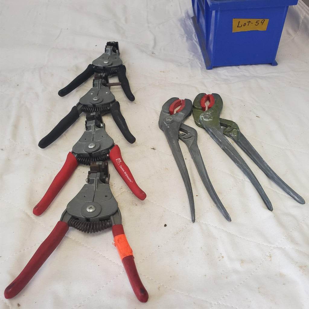 Lot of Assorted Connector Pliers & Snap Ring Pliers LOT 59