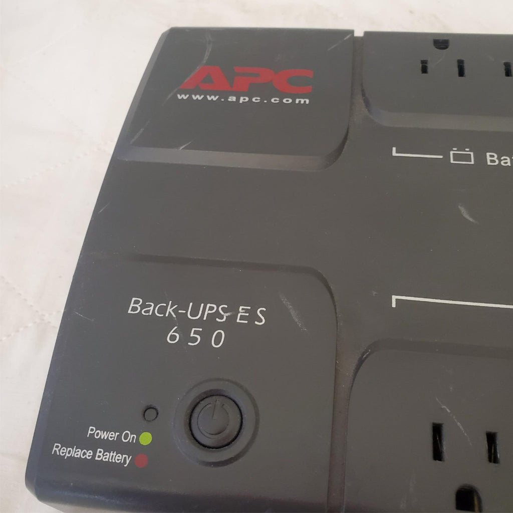 APC Back Up UPS ES 650 120V BE650R Surge Protected #7 (NO BATTERY INCLUDED)