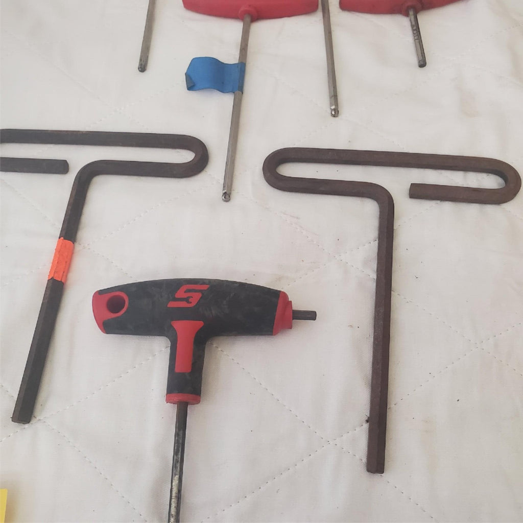 Lot of 26 Assorted T-Shaped L-Shaped Combination Hex Wrench LOT-397