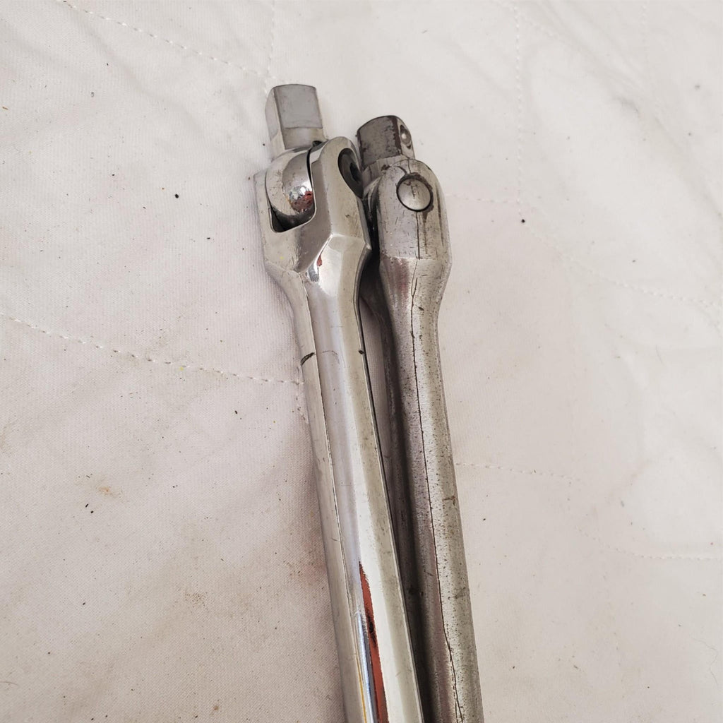 Lot of 2 Long Handle Locking Flex-Head Ratchet LOT-410