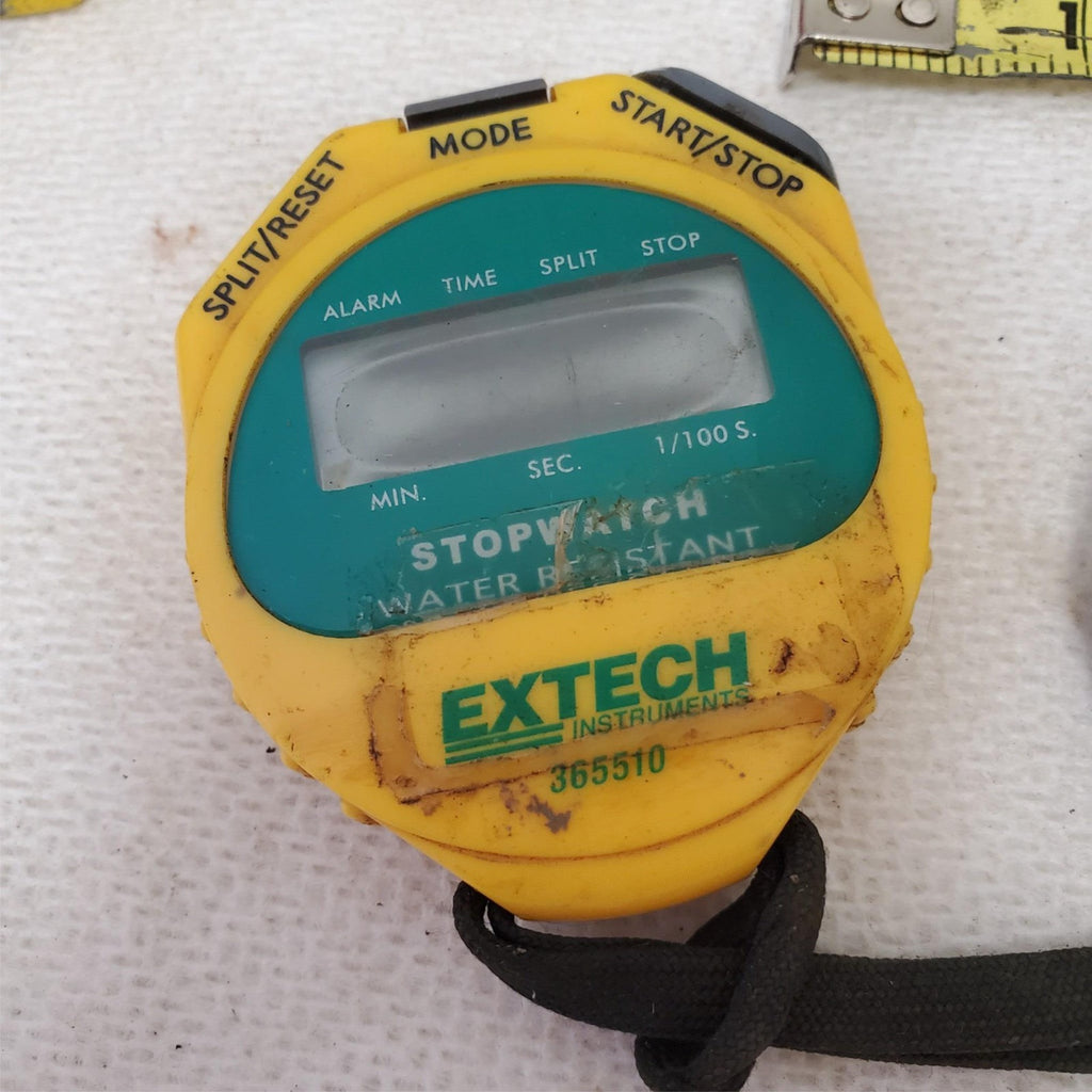 Lot of 7 Measuring Tapes Mixed Brands & Sizes Stanley Extech Mechanic LOT-1051