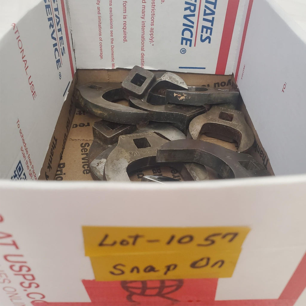 Lot of 10 Snap on open-end crowfoot wrench LOT-1057