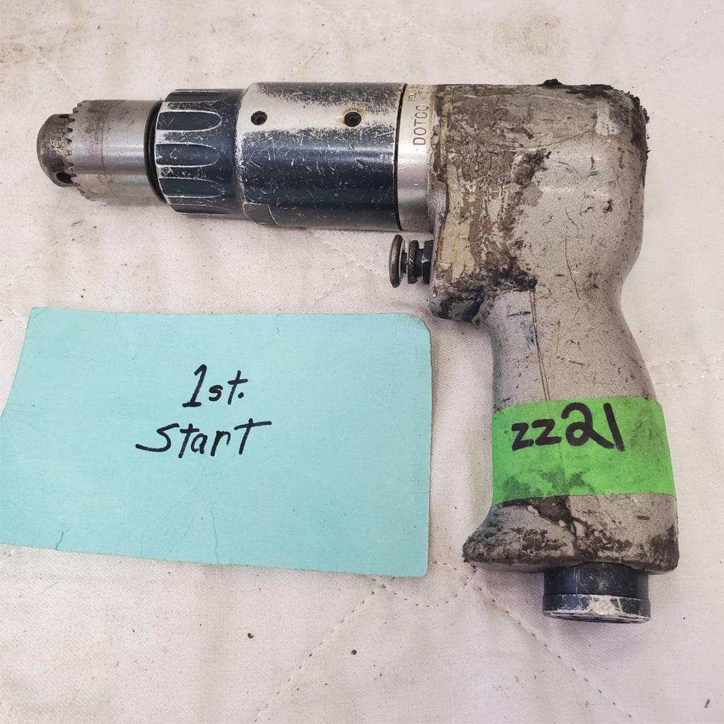 DOTCO 15CS2488 Pistol Grip Pneumatic Heavy Duty Air Drill Air Tool ZZ21