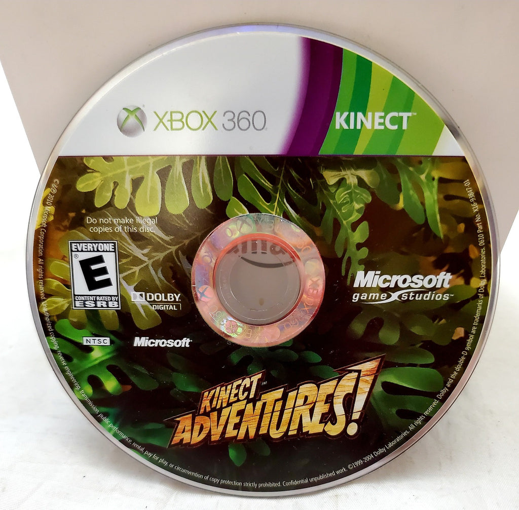 Kinect Adventures! Microsoft Xbox 360 Video Game Disc Only