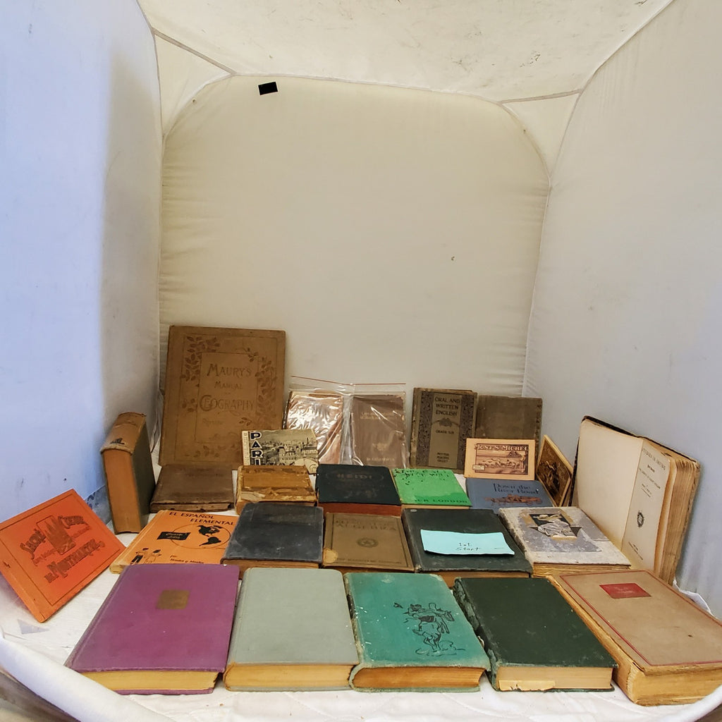 Maury’s Manual of Geography and Lot of Old Books