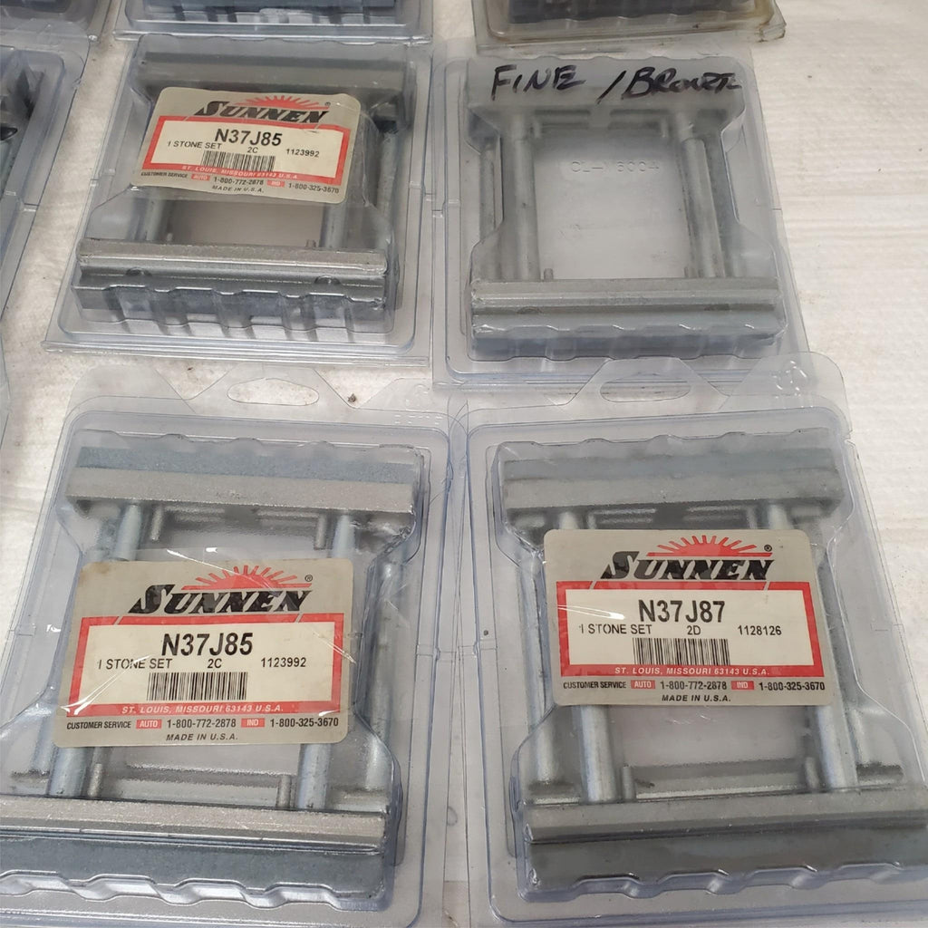 Set Of 12 SUNNEN Cylinder Honing/Hone Stone N37J85/37A45/37J45/37J87