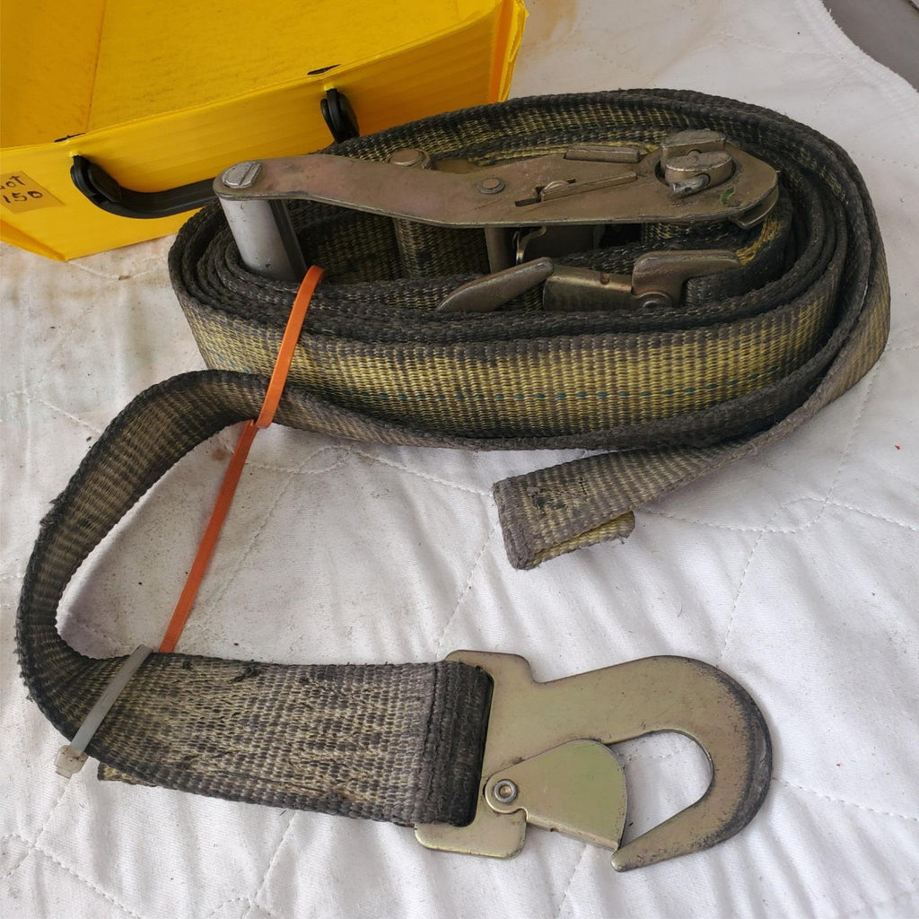 KINEDYNE Cargo Tie Down Strap w/Steel Safty Lock & Hook LOT150