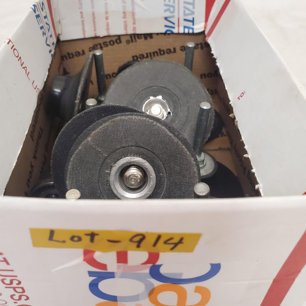 Lot of Roll Lock Sanding Disc Rotary Pad Holder LOT-914