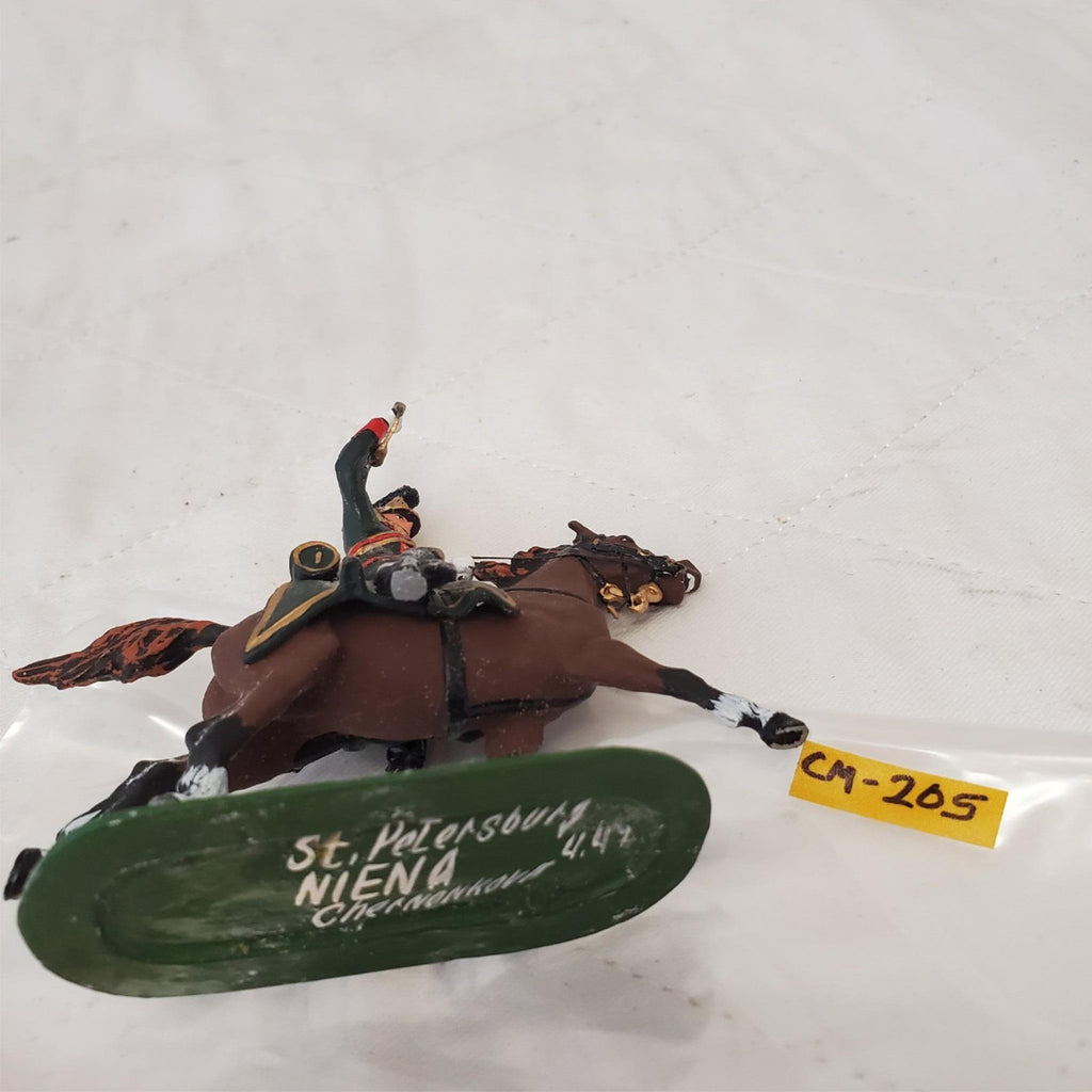 St. Petersburg Hand Painted Metal Toy Soldier Calvery General Chernenkov CM-205