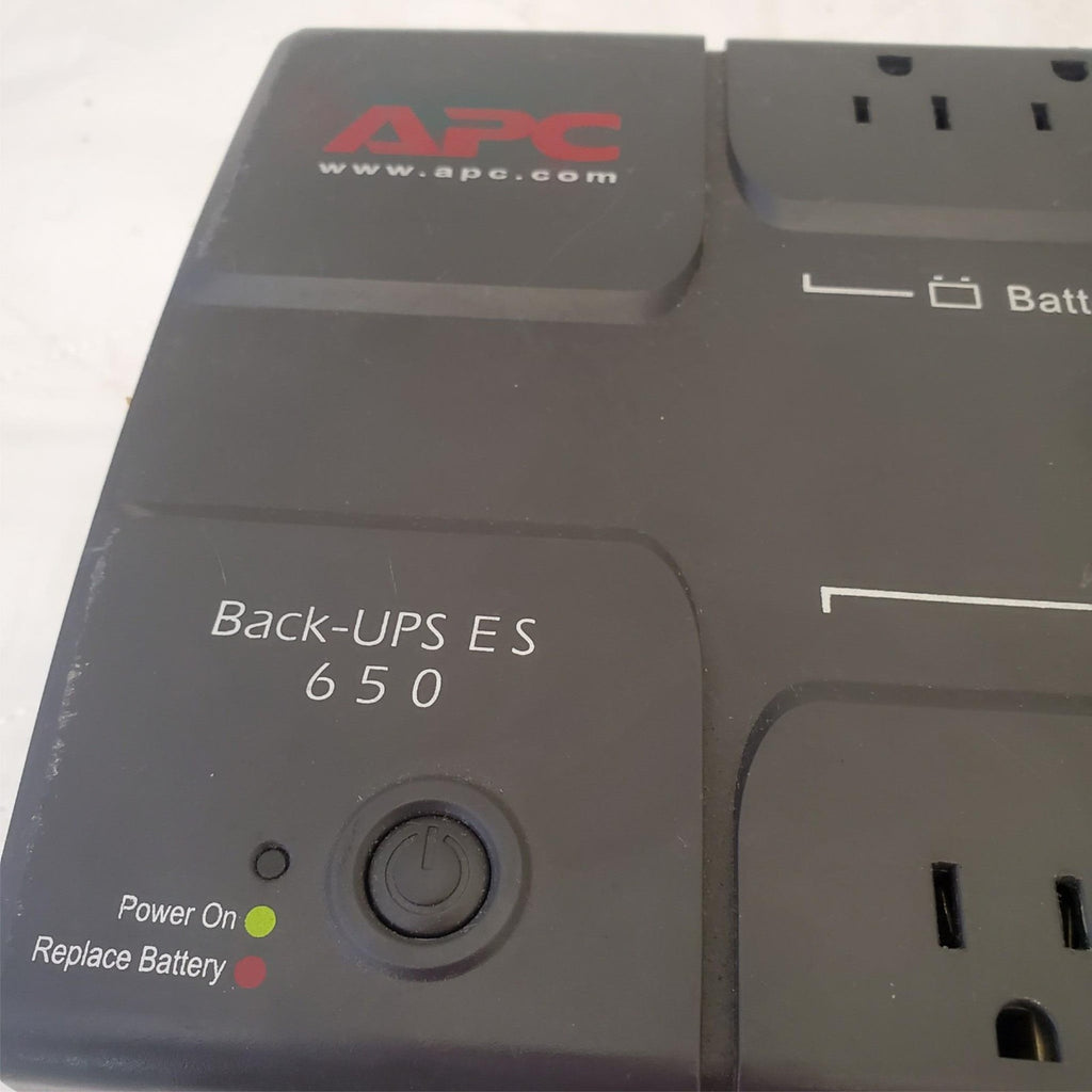 APC Back Up UPS ES 650 120V BE650R Surge Protected #14 (NO BATTERY INCLUDED)