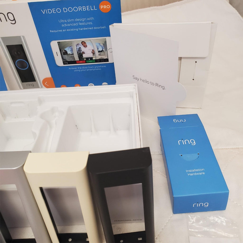 Ring 2549AG660L-B01FX Smart Wifi Cam Video Doorbell Pro