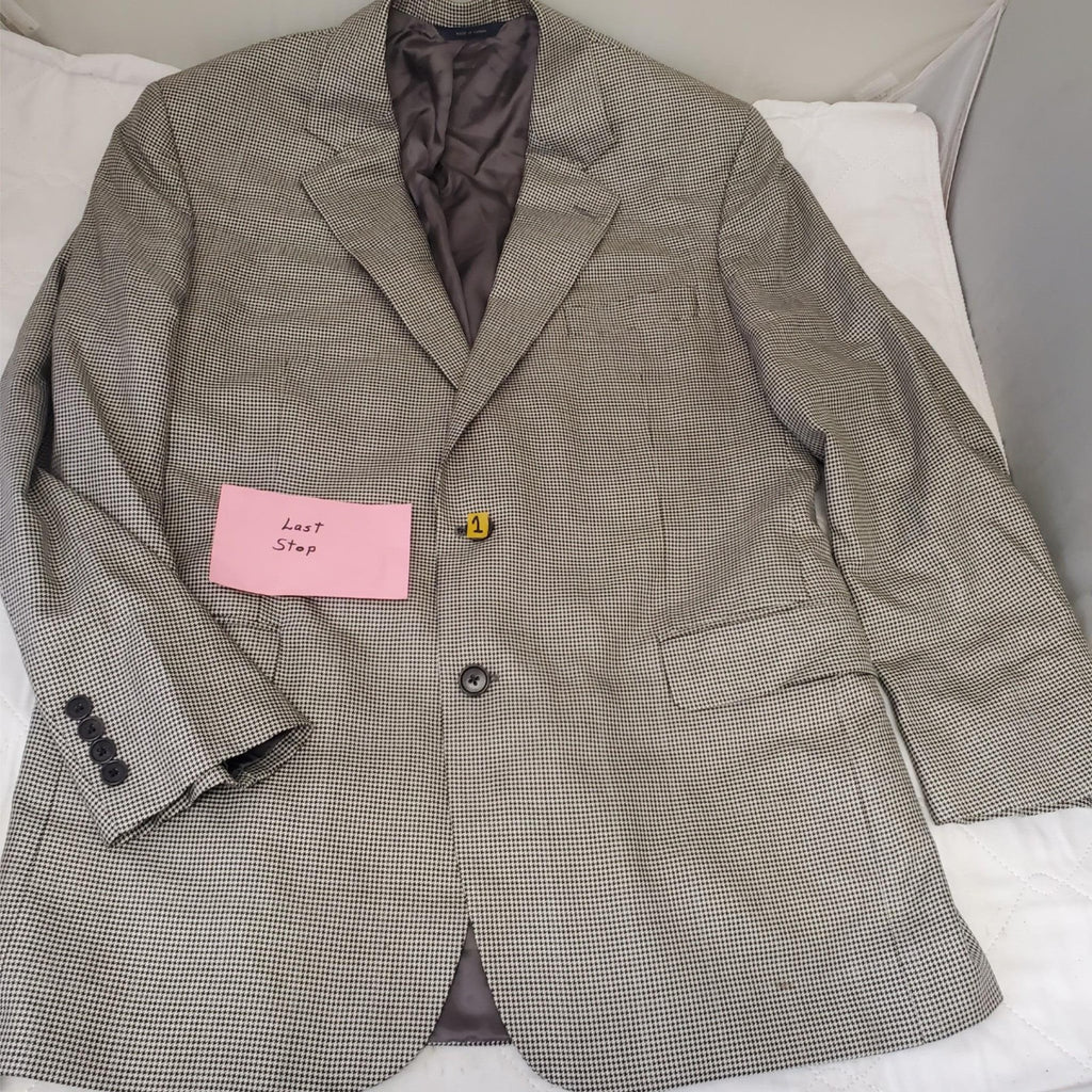 Brooks Brothers Brookwood C1 100% Wool-Silk Suit Jacket for Mens 43R