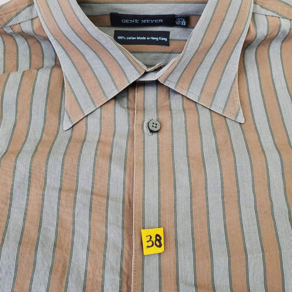 Gene Meyer Muticolor Stripes Long Sleeve Shirt