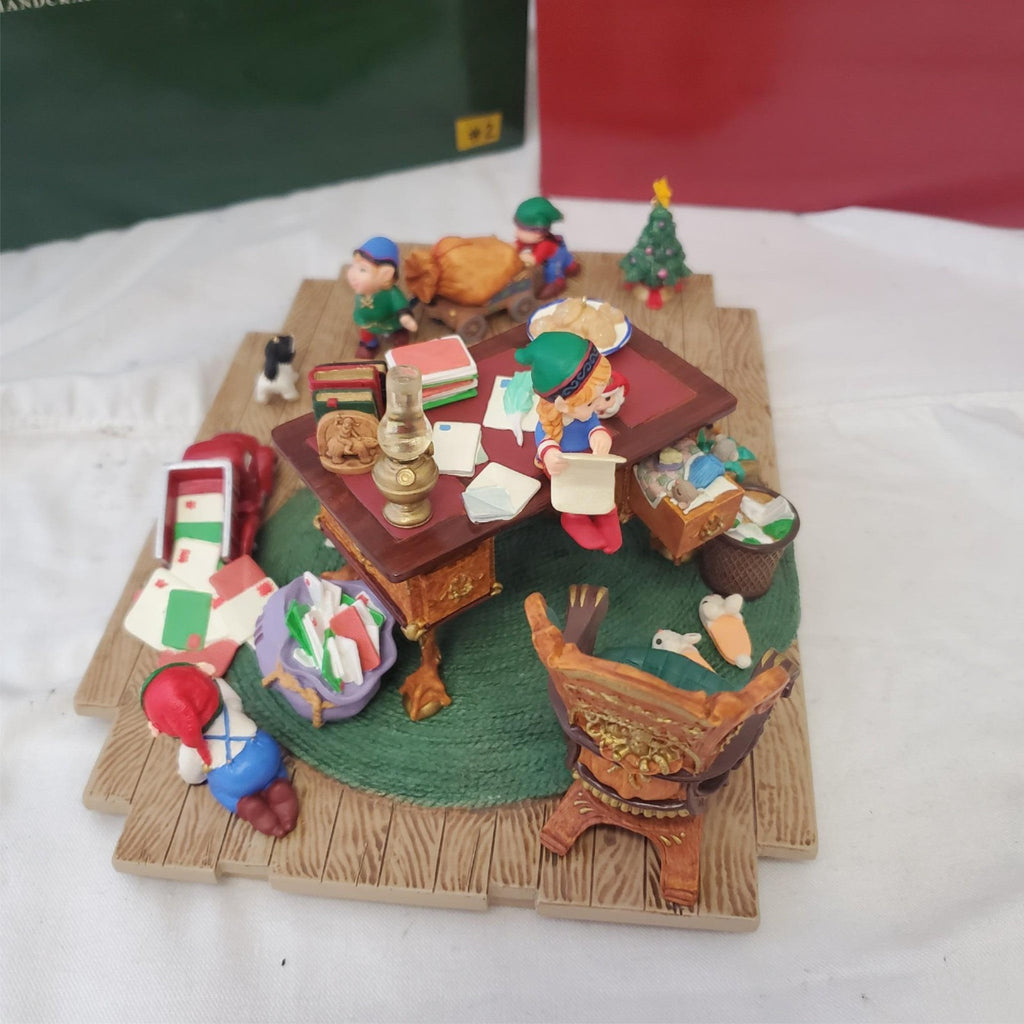 Hallmark Keepsake Ornaments Santa's Desk 2001 Studio Edition #2