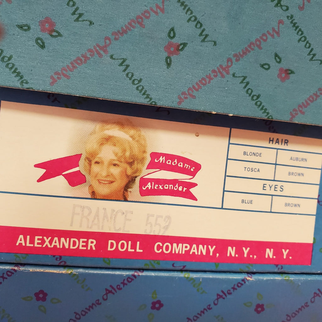 Set Of 5 Vintage Madame Alexander Miniature Showcase Dolls