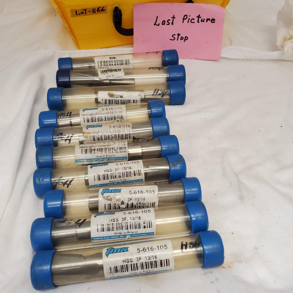 Lot of 10 TMX High Speed Steel Drill Bit LOT-866