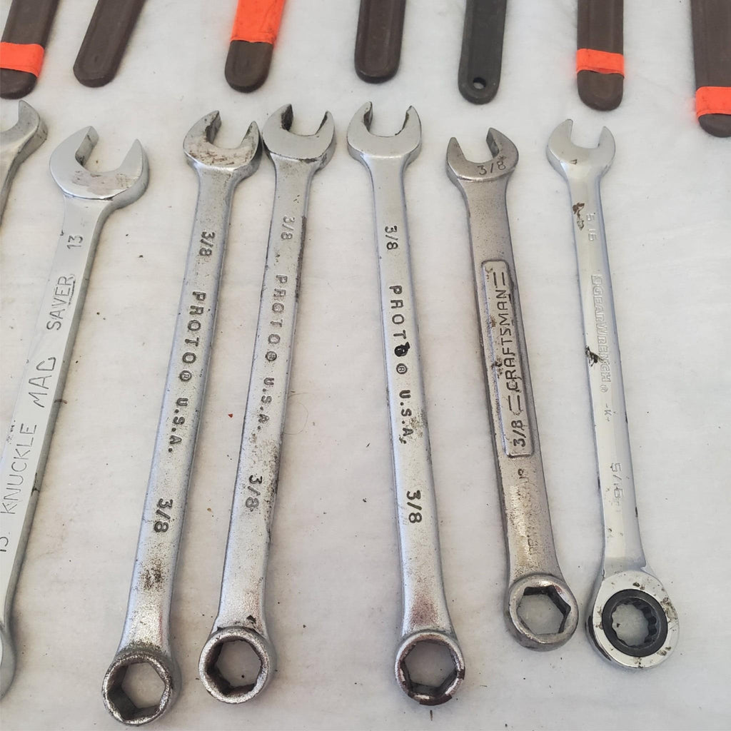 Lot of 20 Assorted Various Size Wrenches Tools LOT 355