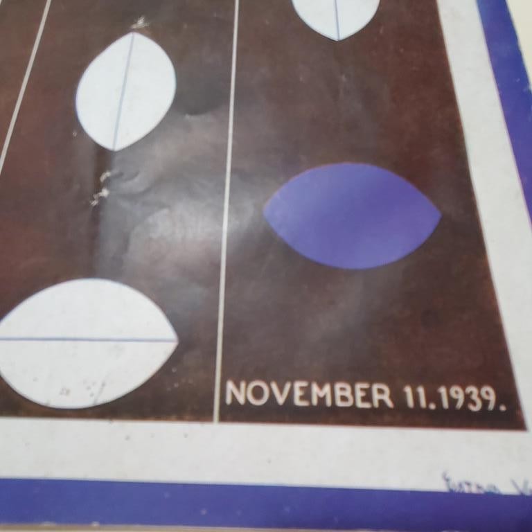 FOOTBALL Brown vs. Yale GAME Official Program November, 11 1939