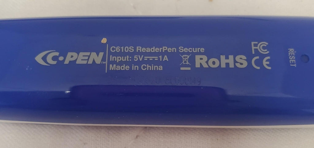 C-Pen C610S Secure Exam Aid Text-to-Speech Reader Pen