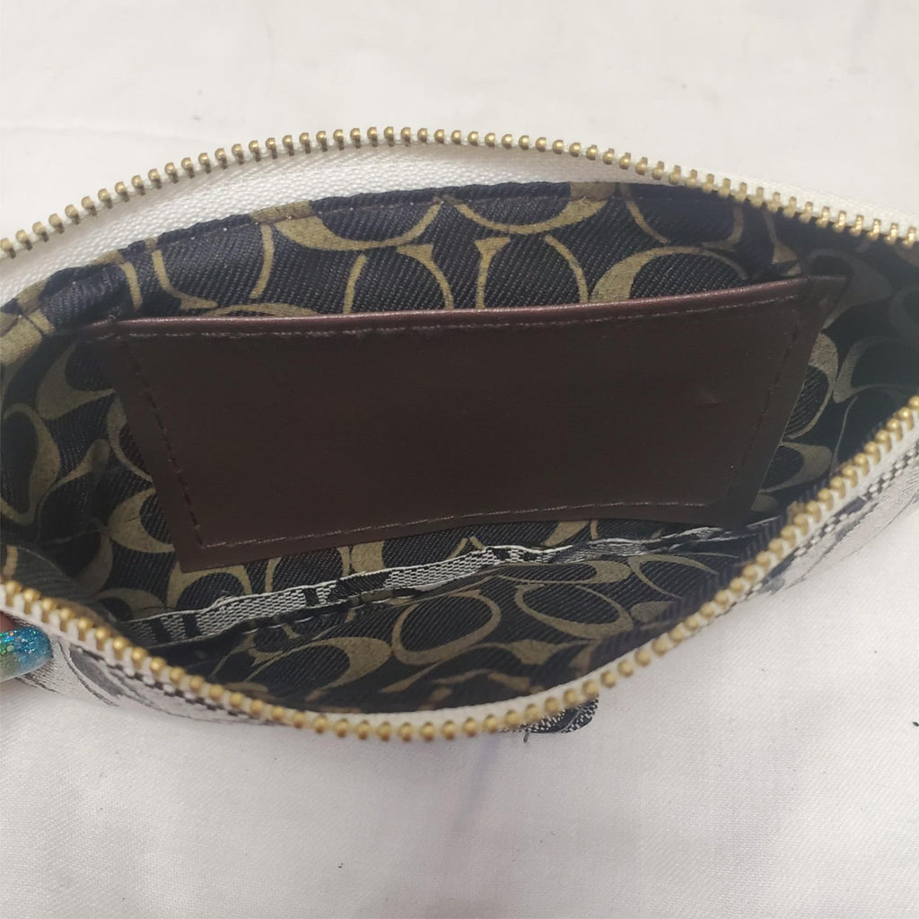 Coach Small Money Wrist Wallet Purse