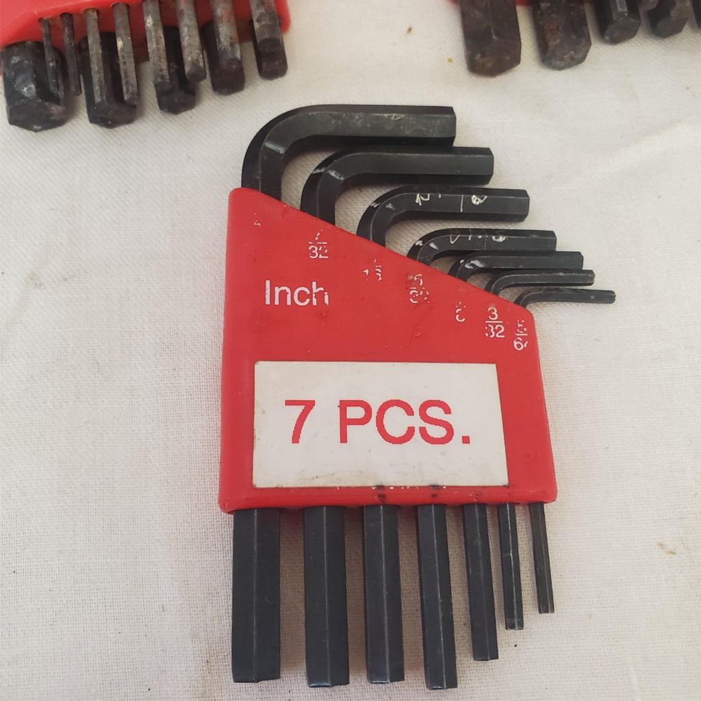 Lot of 33 Williams Short Hex Key Wrench Set LOT-601