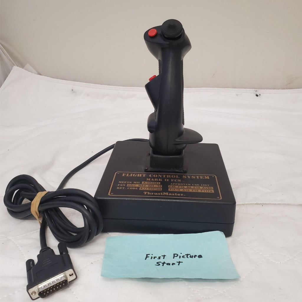 ThrustMaster Mark 2 II FCS Controller Flight Control System Flight Stick