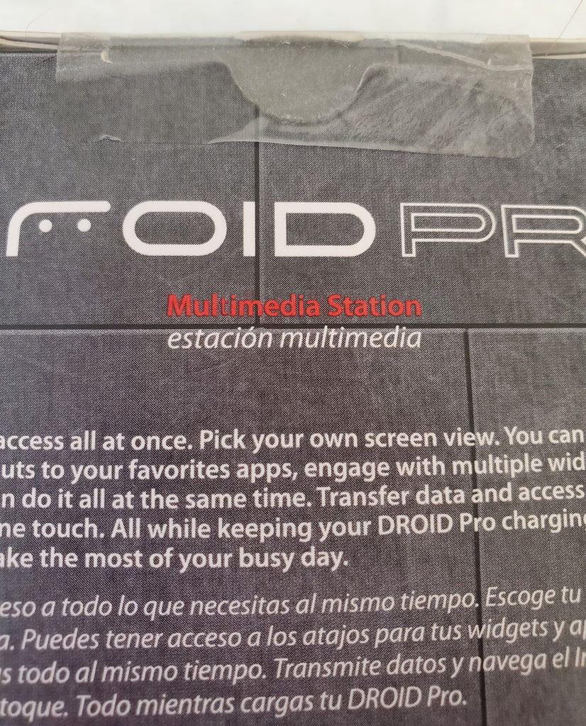Motorola XT610 Droid Pro Multimedia Station