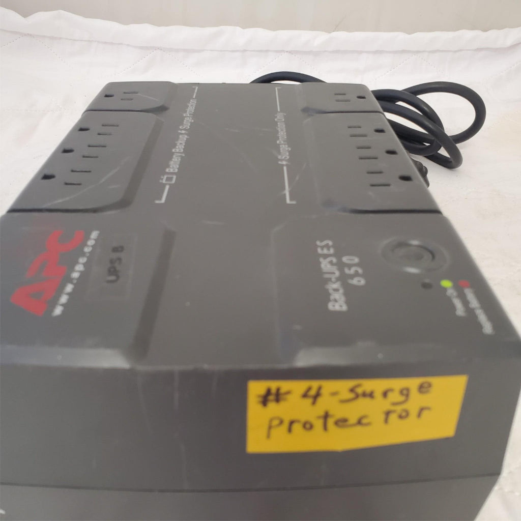 APC Back Up UPS ES 650 120V BE650R Surge Protected #4 (NO BATTERY INCLUDED)