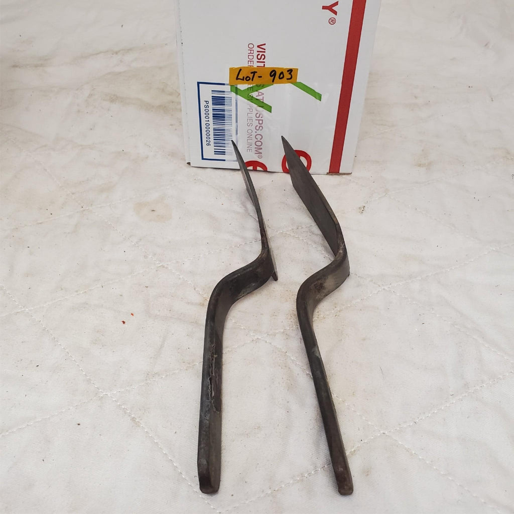 Set of 2 Vintage Light Dinging Spoon for Dent Repair LOT-903