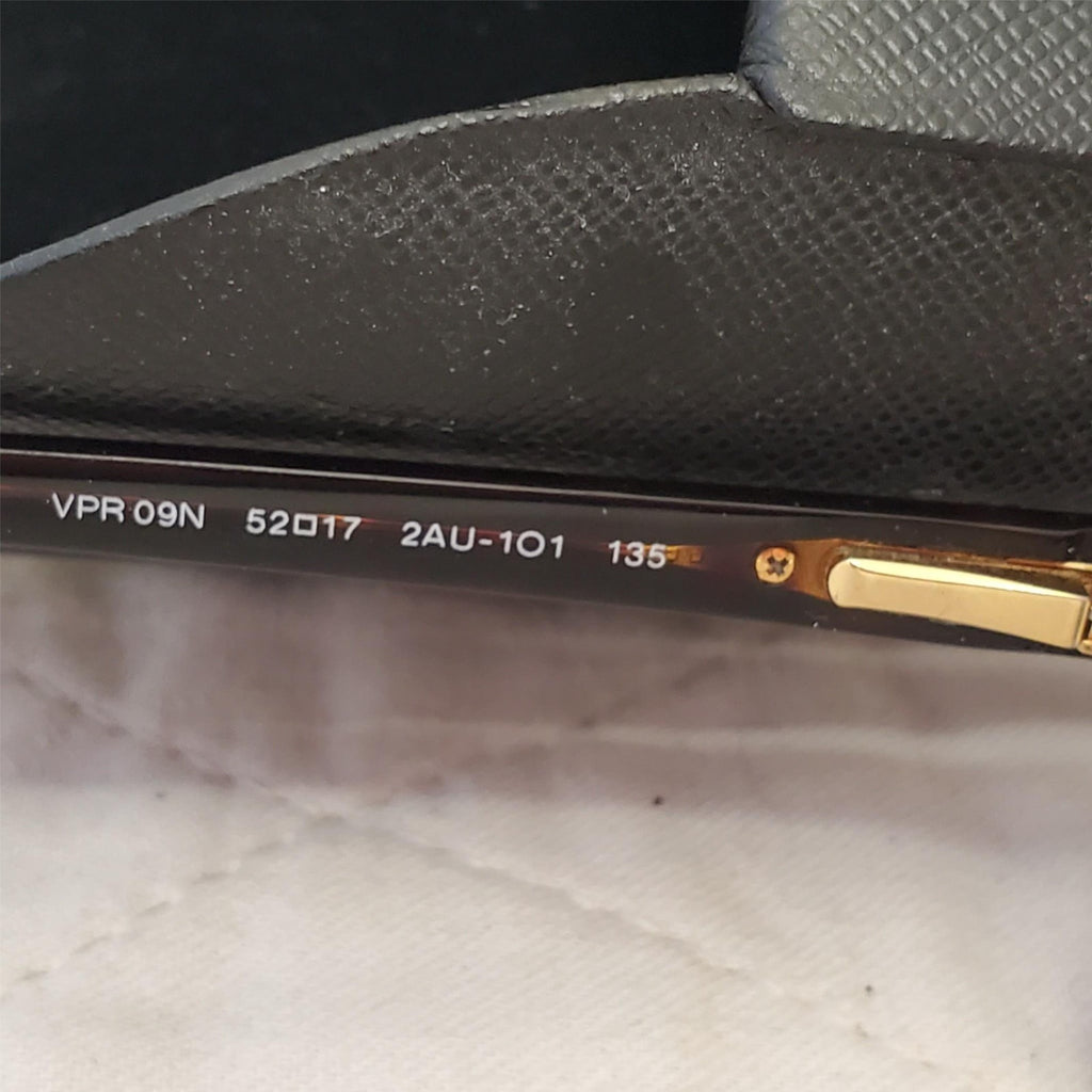 Prada VPR 09N 2AU-101 Brown Eyeglasses Frames with Case