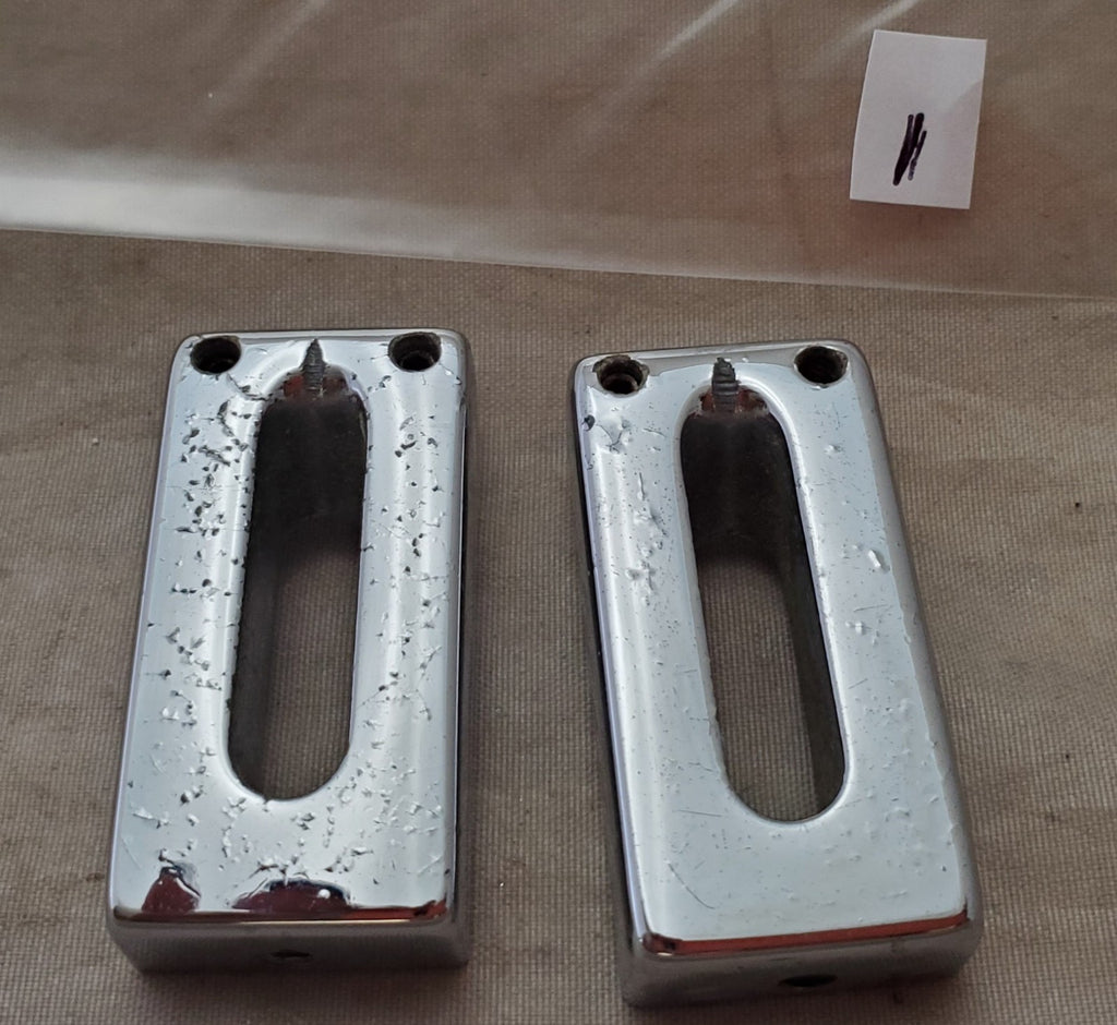 Two Peavey Electric Guitar Original Chrome Saddles