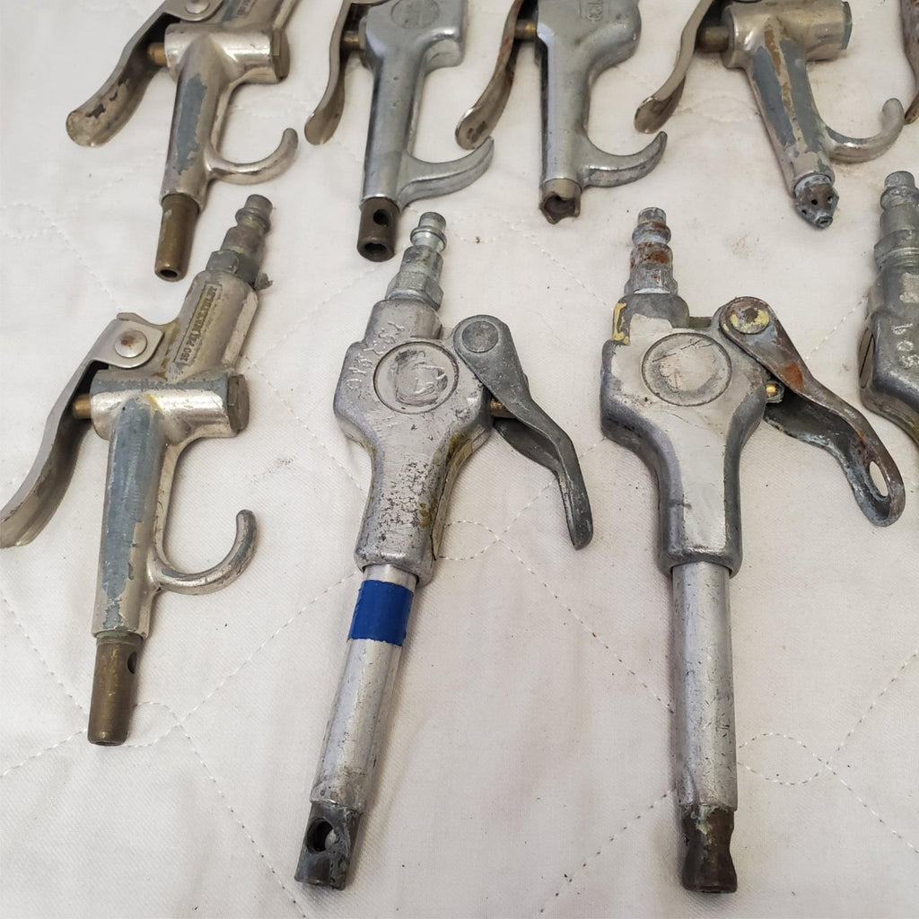Lot of 22 Coilhose & Various Pneumatics Air Blow Gun Lot 684